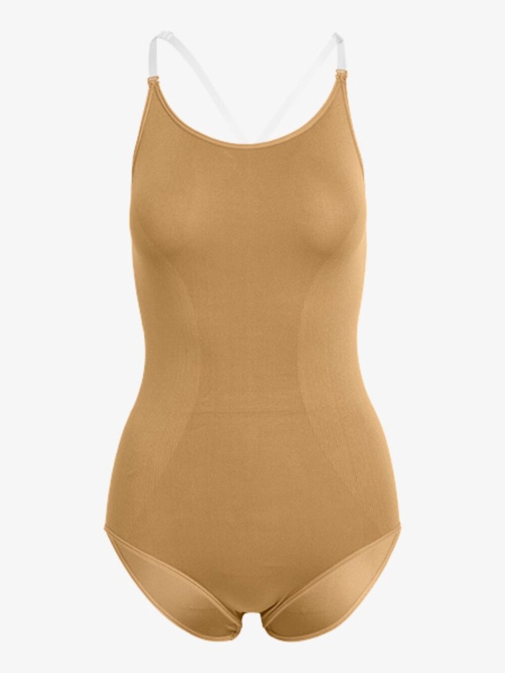 NWT Theatricals adjustable clear/regular strap cami leotard